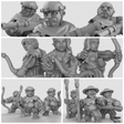 Halflings Miniature | 28mm - Tabletop RPG & D&D miniature. Perfect for wargaming & collectors