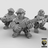 Halflings Miniature | 28mm - Tabletop RPG & D&D miniature. Perfect for wargaming & collectors