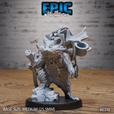 Hamsterfolk adventures Miniature | A - Tabletop RPG & D&D miniature. Perfect for wargaming & collectors