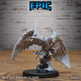 Hawk Folk Miniature | B - Tabletop RPG & D&D miniature. Perfect for wargaming & collectors