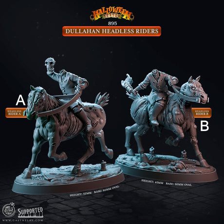 Headless Riders Miniature | A - Tabletop RPG & D&D miniature. Perfect for wargaming & collectors
