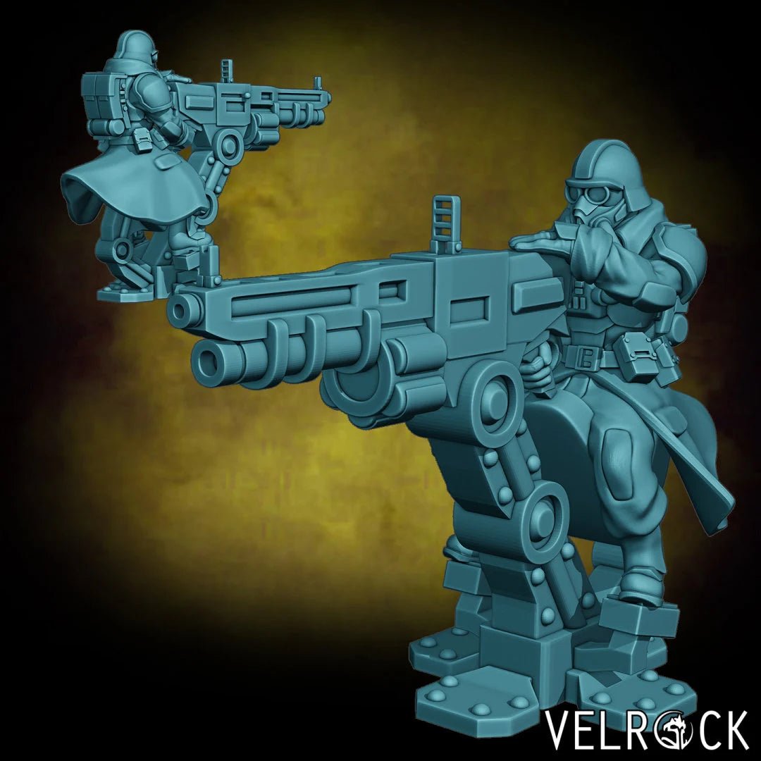 Heavy Gun Miniature - A - 28mm