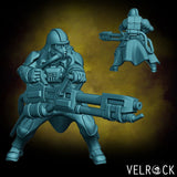 Heavy Gun Miniature | D - Tabletop RPG & D&D miniature. Perfect for wargaming & collectors