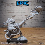 Hedgehog Arsonist Miniature | B - Tabletop RPG & D&D miniature. Perfect for wargaming & collectors