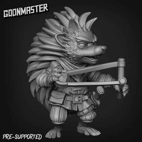 Hedgehog Bandit Miniature | B - Tabletop RPG & D&D miniature. Perfect for wargaming & collectors