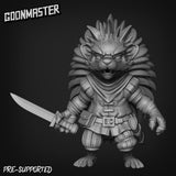Hedgehog Bandit Miniature | D - Tabletop RPG & D&D miniature. Perfect for wargaming & collectors
