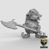 Hedgehog Knight Miniature | A - Tabletop RPG & D&D miniature. Perfect for wargaming & collectors