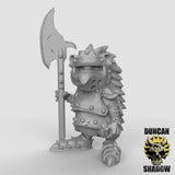 Hedgehog Knight Miniature | B - Tabletop RPG & D&D miniature. Perfect for wargaming & collectors