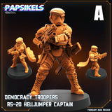 Helljumper Trooper | A - Tabletop RPG & D&D miniature. Perfect for wargaming & collectors