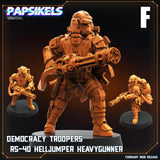 Helljumper Trooper | F - Tabletop RPG & D&D miniature. Perfect for wargaming & collectors