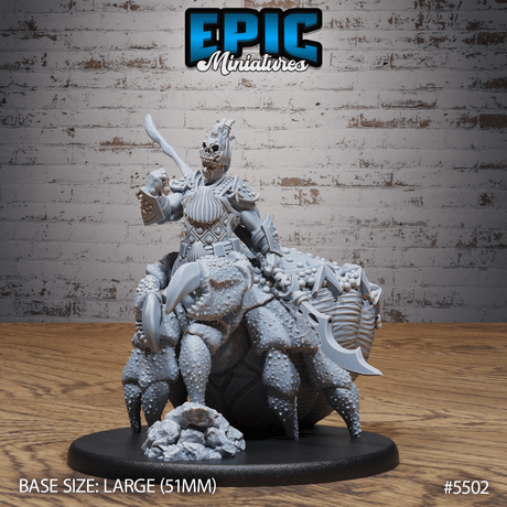 Hermit Crab Guard Miniature | A - Tabletop RPG & D&D miniature. Perfect for wargaming & collectors