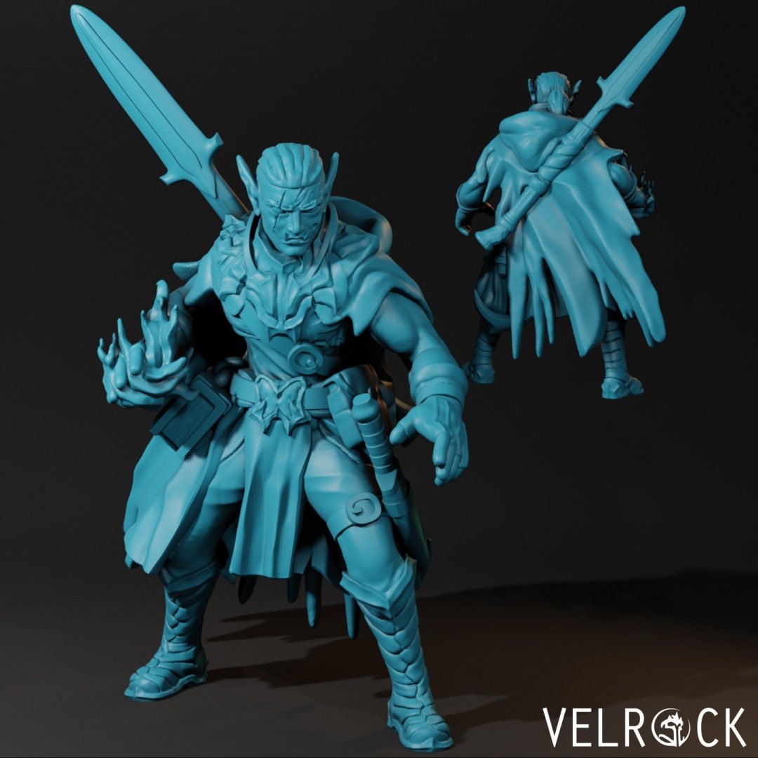Hero Miniature | C - Tabletop RPG & D&D miniature. Perfect for wargaming & collectors