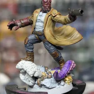 Heroic Colonial Mercs, Miniature | Arnie - Tabletop RPG & D&D miniature. Perfect for wargaming & collectors