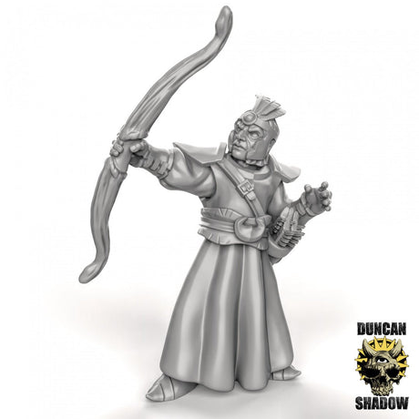 High Elf archers Miniature | A - Tabletop RPG & D&D miniature. Perfect for wargaming & collectors