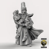 High Elf Spellcaster Miniature | A - Tabletop RPG & D&D miniature. Perfect for wargaming & collectors