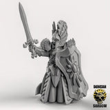 High Elf Heros Miniature | A - Tabletop RPG & D&D miniature. Perfect for wargaming & collectors