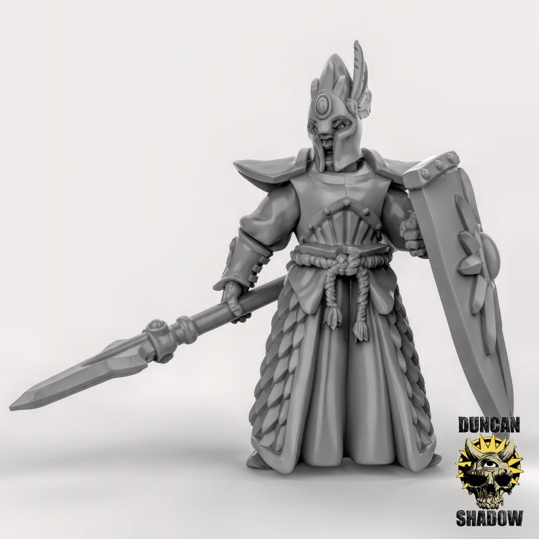 High Elf guards Miniature | A - Tabletop RPG & D&D miniature. Perfect for wargaming & collectors