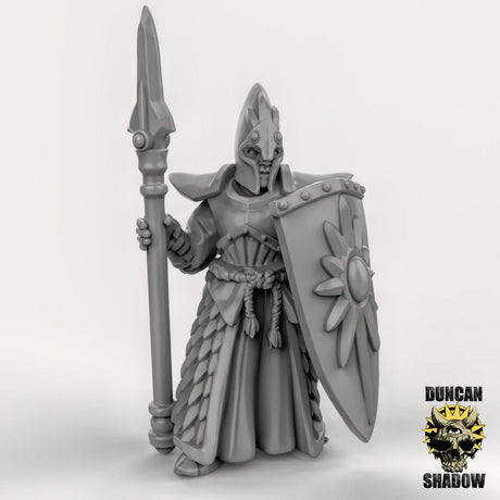 High Elf guards Miniature | B - Tabletop RPG & D&D miniature. Perfect for wargaming & collectors
