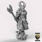 High Elf Spellcaster Miniature | B - Tabletop RPG & D&D miniature. Perfect for wargaming & collectors