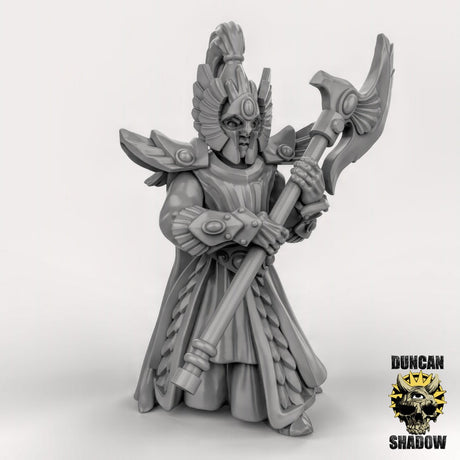 High Elf Miniature | C - Tabletop RPG & D&D miniature. Perfect for wargaming & collectors