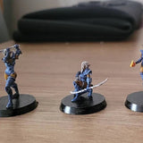 wood elf warlock Set | Set of 3 - Tabletop RPG & D&D miniature. Perfect for wargaming & collectors