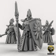 High Elf guards Miniature | Set of 3 - Tabletop RPG & D&D miniature. Perfect for wargaming & collectors