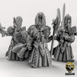 High Elf Heros Miniature | Set of 3 - Tabletop RPG & D&D miniature. Perfect for wargaming & collectors