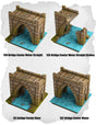 Highland Tiles Bridge Center & Water Pack (MH 149 to MH 152) | Random Selection (20 Models) - Tabletop RPG & D&D miniature. Perfect for wargaming & collectors