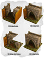 Highland Tiles Bridge Start Pack (MH 137 to MH 140) | Set of 4 - Tabletop RPG & D&D miniature. Perfect for wargaming & collectors
