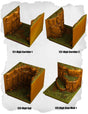 Highland Tiles High Corridor & End Pack (MH 121 to MH 124) | Set of 4 - Tabletop RPG & D&D miniature. Perfect for wargaming & collectors