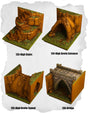 Highland Tiles High Steps & Grotto Pack (MH 133 to MH 136) | Set of 4 - Tabletop RPG & D&D miniature. Perfect for wargaming & collectors