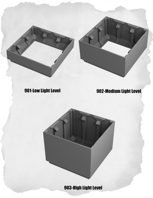 Highland Tiles Light Level Connectors Pack (MH 901 to MH 903) - Set of 3 - 