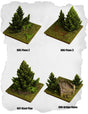 Highland Tiles Pines & Ruins Pack (MH 005 to MH 008) | Set of 4 - Tabletop RPG & D&D miniature. Perfect for wargaming & collectors