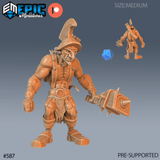 Hobgoblin Gladiator Miniature | A - Tabletop RPG & D&D miniature. Perfect for wargaming & collectors