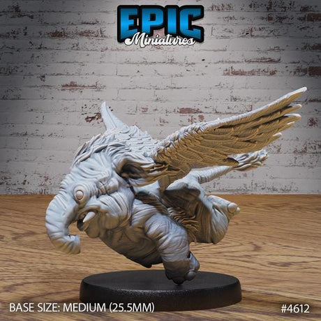 Holyphant Miniature | 4612 - Tabletop RPG & D&D miniature. Perfect for wargaming & collectors