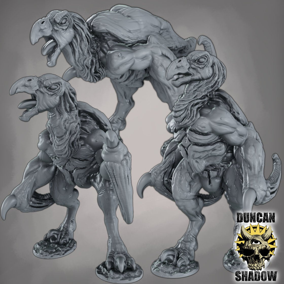 Hook Horror Miniature - Set of 3 - 32mm