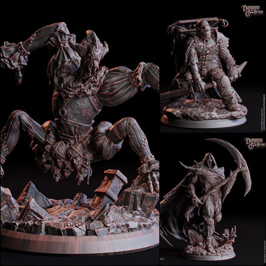 Horror undead Encounter Miniature - Full Set All Models - 32mm