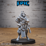 Horsefolk Monk Miniature | A - Tabletop RPG & D&D miniature. Perfect for wargaming & collectors