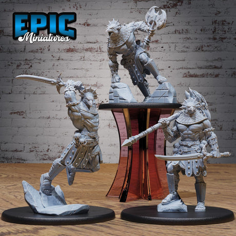 Horus Miniature | Full Set All Models - Tabletop RPG & D&D miniature. Perfect for wargaming & collectors