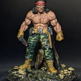 Human Colonial Alien Hunters Miniature | Skull Hunter 1 - Tabletop RPG & D&D miniature. Perfect for wargaming & collectors