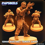 Human Colonial Marine Miniature | Marine 7 - Tabletop RPG & D&D miniature. Perfect for wargaming & collectors