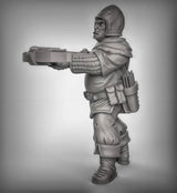 Human Guard crossbowmen set | C - Tabletop RPG & D&D miniature. Perfect for wargaming & collectors