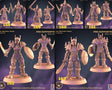 Human Guard Miniature | Set of 6 - Tabletop RPG & D&D miniature. Perfect for wargaming & collectors