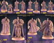 Human Guard Miniature – Town Watch Set 1 | Set of 6 - Tabletop RPG & D&D miniature. Perfect for wargaming & collectors
