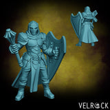 Human Hunter Miniature | B - Tabletop RPG & D&D miniature. Perfect for wargaming & collectors