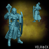 Human Hunter Miniature | E - Tabletop RPG & D&D miniature. Perfect for wargaming & collectors