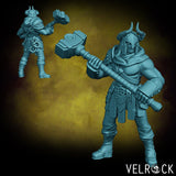 Human Hunter Miniature | H - Tabletop RPG & D&D miniature. Perfect for wargaming & collectors