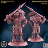 Human King Miniature | B - Tabletop RPG & D&D miniature. Perfect for wargaming & collectors