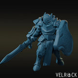 Human Paladin bundle | C - Tabletop RPG & D&D miniature. Perfect for wargaming & collectors