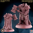 Human Paladins Miniature | A - Tabletop RPG & D&D miniature. Perfect for wargaming & collectors